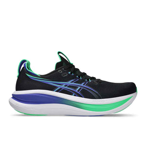 Asics Gel Nimbus 28 Men Black Cobalt Burst נעלי ריצה ג`ל נימבוס 28 לגברים
