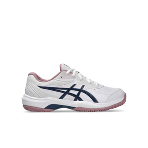 Asics Gel Game GS Kids White Independence Blue נעלי טניס ג`ל גיים לילדים