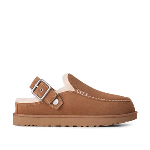 UGG Goldenstar Evelina Clog Chestnut כפכפי גולדנסטאר קלוג חום לנשים