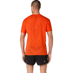 Asics Metarun SS Top Men Cherry Tomato חולצת ריצה לגברים