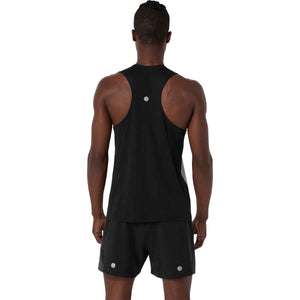 Asics Road Fade Singlet Men Black Cream