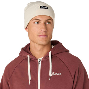 Asics Logo Fleece Full Zip Hoodie Men - Rusted Rock ג'קט אסיקס לגברים