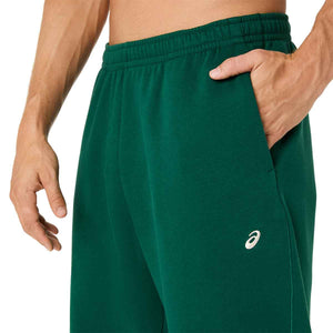 Asics Spiral Logo Fleece Relaxed Pant Men Jewel Green מכנסי אסיקס לגברים