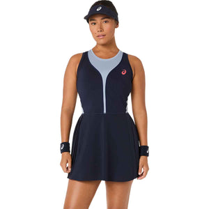 Asics Match Pleat Dress Women Midnight שמלת טניס לנשים