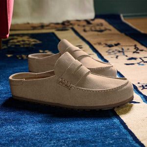 Birkenstock Naples Wrapped Taupe כפכפי בירקנשטוק נאפלס טיופ יוניסקס