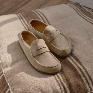 Birkenstock Naples Wrapped Taupe כפכפי בירקנשטוק נאפלס טיופ יוניסקס