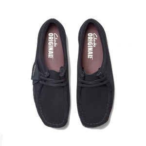 Clarks Wallabee Black נעלי מוקסין וולאבי שחור לנשים