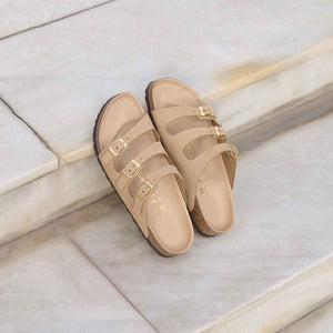 Birkenstock Florida Fresh Sandcastle כפכפי בירקנשטוק פלורידה פרש סנד