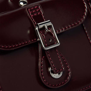 Dr. Martens Top Handle Rub Off Vegan Leather Bag Cherry Red תיק יד מרטינס