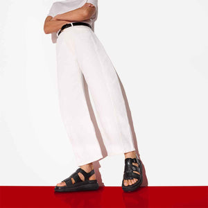 Fit Flop X Keith Haring Gen-FF Fisherman Sandals Black סנדלי פיטפלופ לנשים