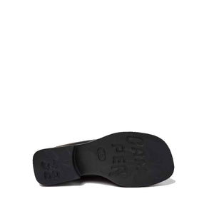 Camper Twins Black Leather Moccasins for Women מוקסין קמפר לנשים כפכפי נשים