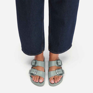 Birkenstock Arizona Big Buckle EVA Pure Sage כפכפי בירקנשטוק לנשים
