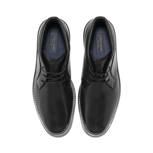 Cole Haan Grand Neoclassic Flexcraft Chukka Boots Black Dark Brown מגפי קול האן לגברים