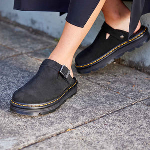 Dr. Martens ZebZag Mule Black כפכפי ד"ר מרטינס יוניסקס