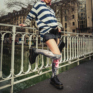 Dr. Martens Buzz 5-Eye Milled Nappa Leather Shoes Black נעלי ד"ר מרטנס לנשים