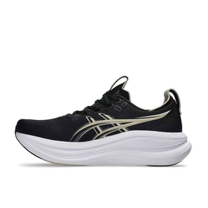 Asics Gel Nimbus 28 Men Black Feather Grey נעלי ריצה ג`ל נימבוס 28 לגברים