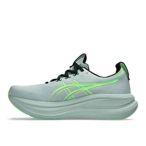 Asics Gel Nimbus 28 Men Cold Moss Illuminate Green נעלי ריצה ג`ל נימבוס 28 לגברים