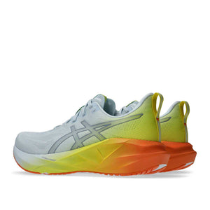 Asics Novablast 5 Sunny Sizzle Men Sky Lemon Spark נעלי ריצה לגברים אסיקס