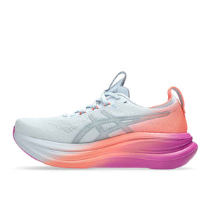 Asics Gel Nimbus 28 Sunny Sizzle Women Sky Digital Sakura נעלי ריצה ג`ל נימבוס 28 לנשים