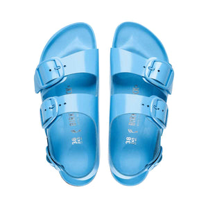 Birkenstock Milano Big Buckle High Shine Sky Blue סנדלי בירקנשטוק מילאנו לנשים