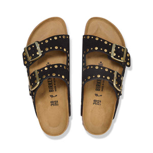 Birkenstock Arizona Rivet Border Black כפכפי אריזונה ריבט בורדר שחור