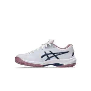 Asics Gel Game GS Kids White Independence Blue נעלי טניס ג`ל גיים לילדים