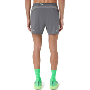 Asics Road 5In Short Men Steel Grey מכנסי ריצה לגברים
