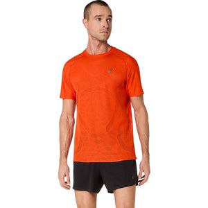 Asics Metarun SS Top Men Cherry Tomato חולצת ריצה לגברים