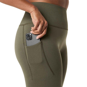Asics Road Seamless Tight Women Dark Olive מכנסי טייץ ריצה לנשים