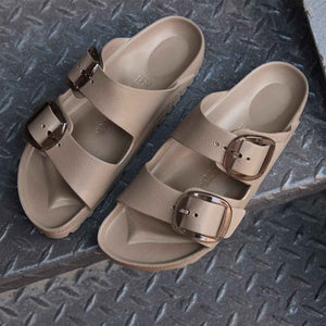 Birkenstock Arizona Big Buckle EVA Gray Taupe כפכפי בירקנשטוק אריזונה לנשים