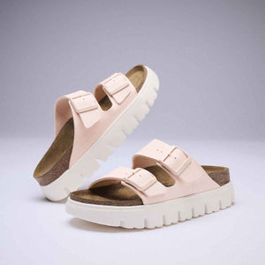 Birkenstock Arizona PAP Chunky Light Rose כפכפי בירקנשטוק לנשים אריזונה צ'אנקי לייט רוז