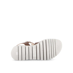 Gabor Brown Cognac platform sandal סנדלי נשים גאבור