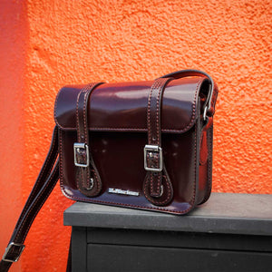 Dr. Martens Classic Vegan Cherry red 7 Satchel תיק דר מרטנס