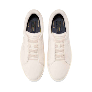 Cole Haan Grandpro Luxe Slip-On Sneakers Pumice Stone Ivory סניקרס קול האן לגברים