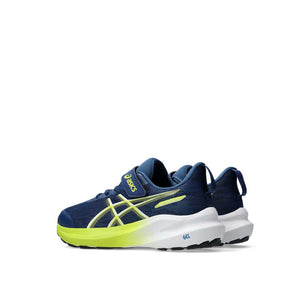 Asics GT 1000 14 PS Kids Independence Blue Neon Lime נעלי ריצה לילדים