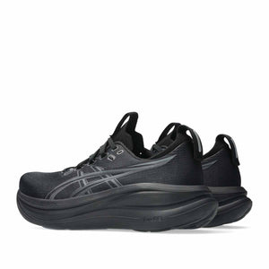 Asics Gel Nimbus 28 Men Black Graphite Grey נעלי ריצה ג`ל נימבוס 28 לגברים