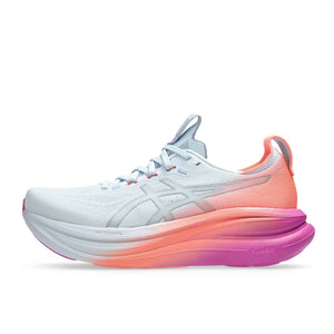 Asics Gel Nimbus 28 Sunny Sizzle Women Sky Digital Sakura נעלי ריצה ג`ל נימבוס 28 לנשים