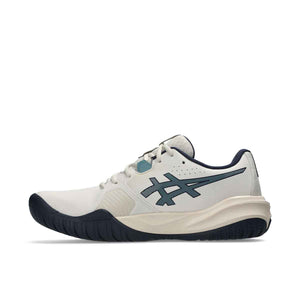 Asics Gel Challenger 15 Men Oatmeal Midnight נעלי טניס ג`ל צאלנגר 15 לגברים
