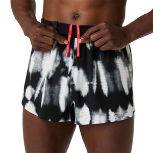 Asics Metarun Split Short Men Cream Performance Black מכנסי ריצה לגברים