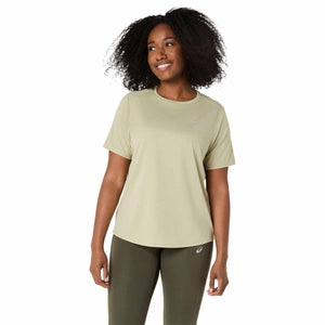 Asics Core SS Top Women Khaki חולצת ריצה לנשים