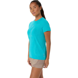 Asics Road Seamless SS Top Women Energy Aqua חולצת ריצה לנשים