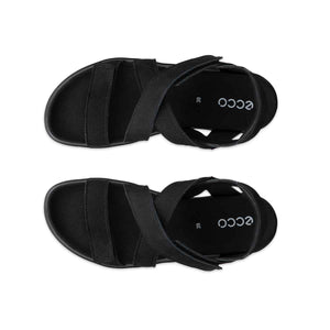 Ecco Soft Sandal W Black סנדלי אקו לנשים סופט שחור