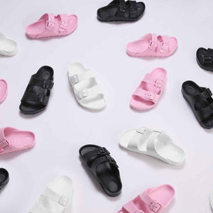 Birkenstock Arizona EVA Playground White בירקנשטוק כפכפי ילדים אריזונה