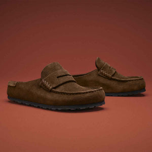 Birkenstock Naples Wrapped Carafe כפכפי בירקנשטוק לנשים נאפלס חום
