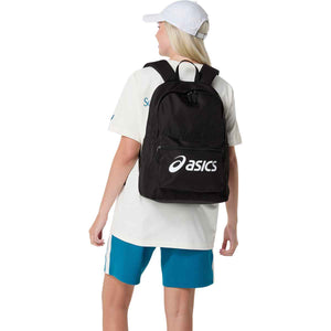 Asics Back Pack 25L Black Brilliant White תיק גב אסיקס