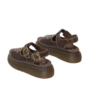 Dr. Martens Dunnet Flower Sandal Kelp Brown סנדלי ד"ר מרטינס