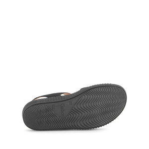 Gabor black platform sandal סנדלי נשים גאבור