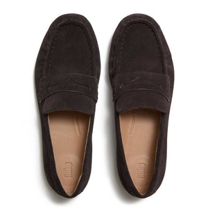 Fit Flop ADD-167 Delicato Soft Loafer Chocolate Brown מוקסין פיטפלופ לנשים