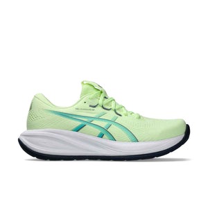 Asics Gel Cumulus 28 Men Illuminate Yellow Energy Aqua נעלי ריצה ג`ל קומולוס 28 לגברים