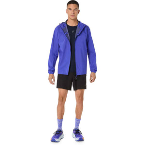 Asics Fujitrail Elite SS Top Men Midnight Ironclad חולצת ריצה לגברים